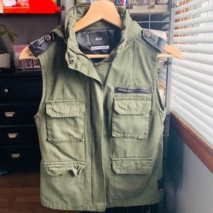 Olive vest